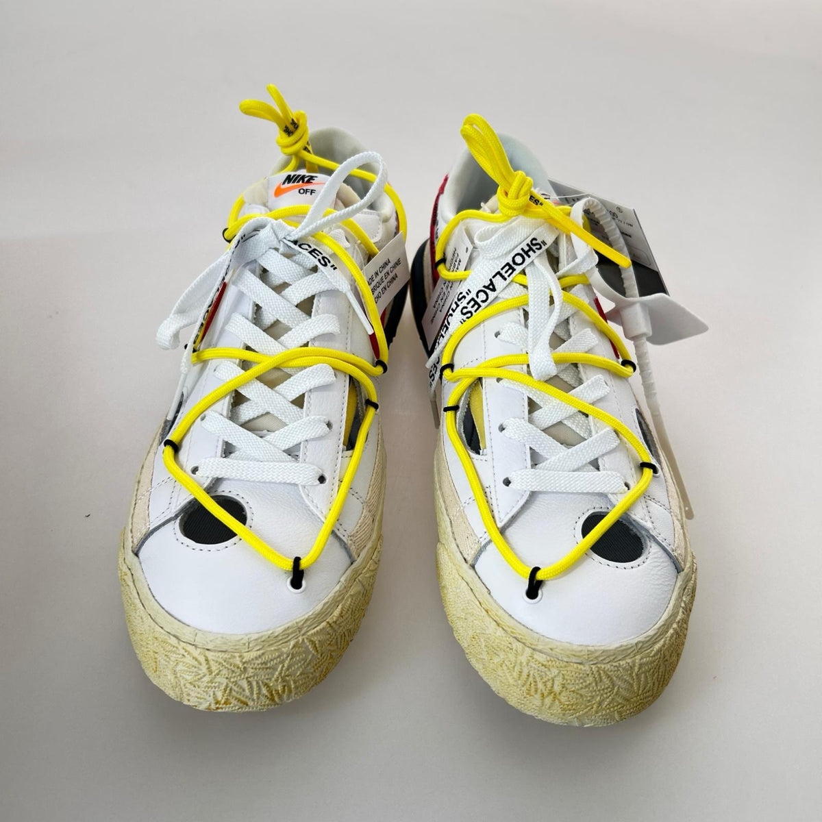 スニーカー ×OFF-WHITE/BLAZER LOW '77 28.5cm (US10 1/2 UK10 EU47) ホワイト