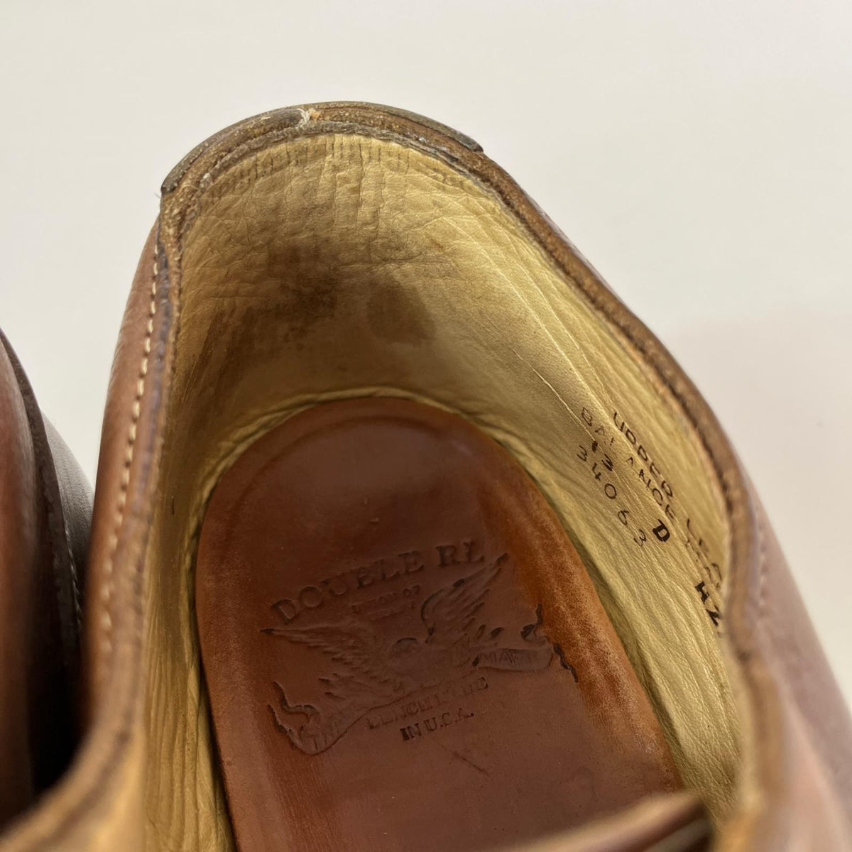 ブーツ RRL MORRIS BOOTS ﾓｯｸﾄｩ ﾌﾞｰﾂ 茶 34063 ブラウン