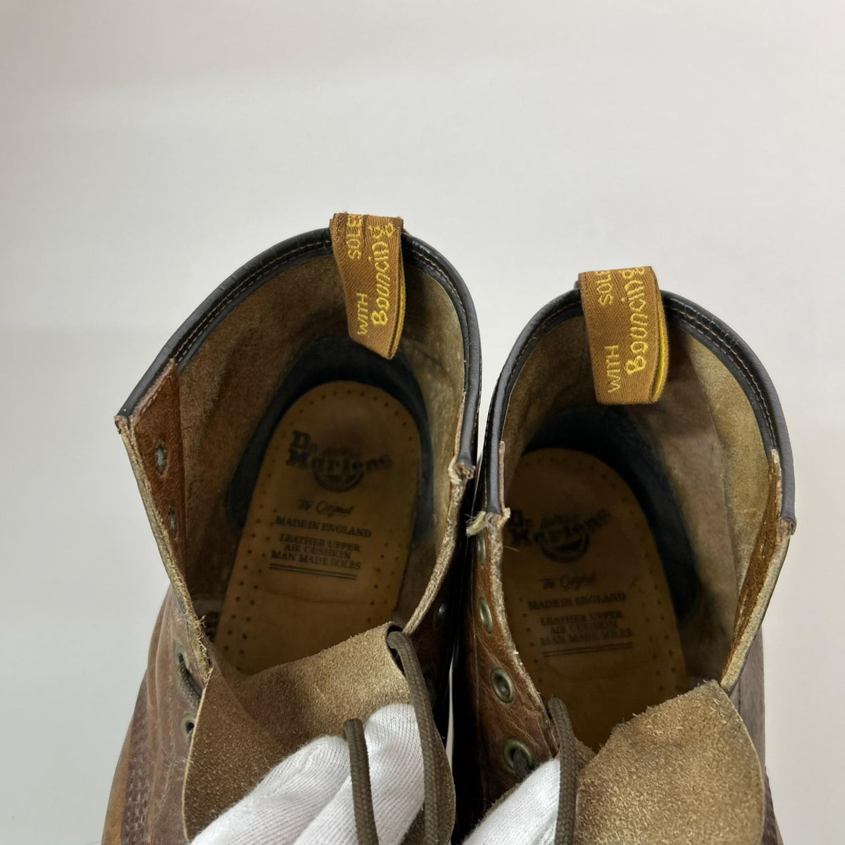 ブーツ Dr.Martens 英国製 6ﾎｰﾙﾌﾞｰﾂ 茶 ブラウン