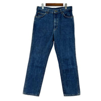 デニムパンツ 80-90s Lee USA製 200 ﾃﾞﾆﾑﾊﾟﾝﾂ　W33 34 ブルー