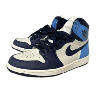 スニーカー Air Jordan1 Retro High OG Obsidian 555088-140 27cm 27cm (US9 UK8 1/2 EU44)
