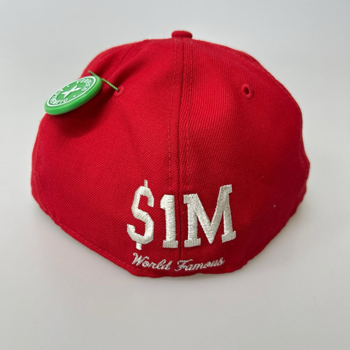 キャップ 20ss $1M Metallic Box Logo New Era 赤 レッド