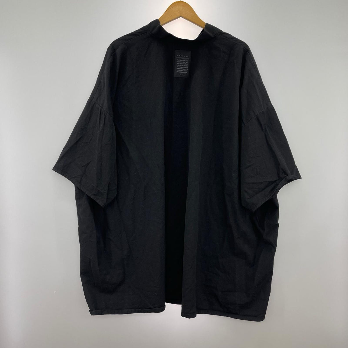 半袖Ｔシャツ BISHOOL プルオーバー 黒 フリー ブラック