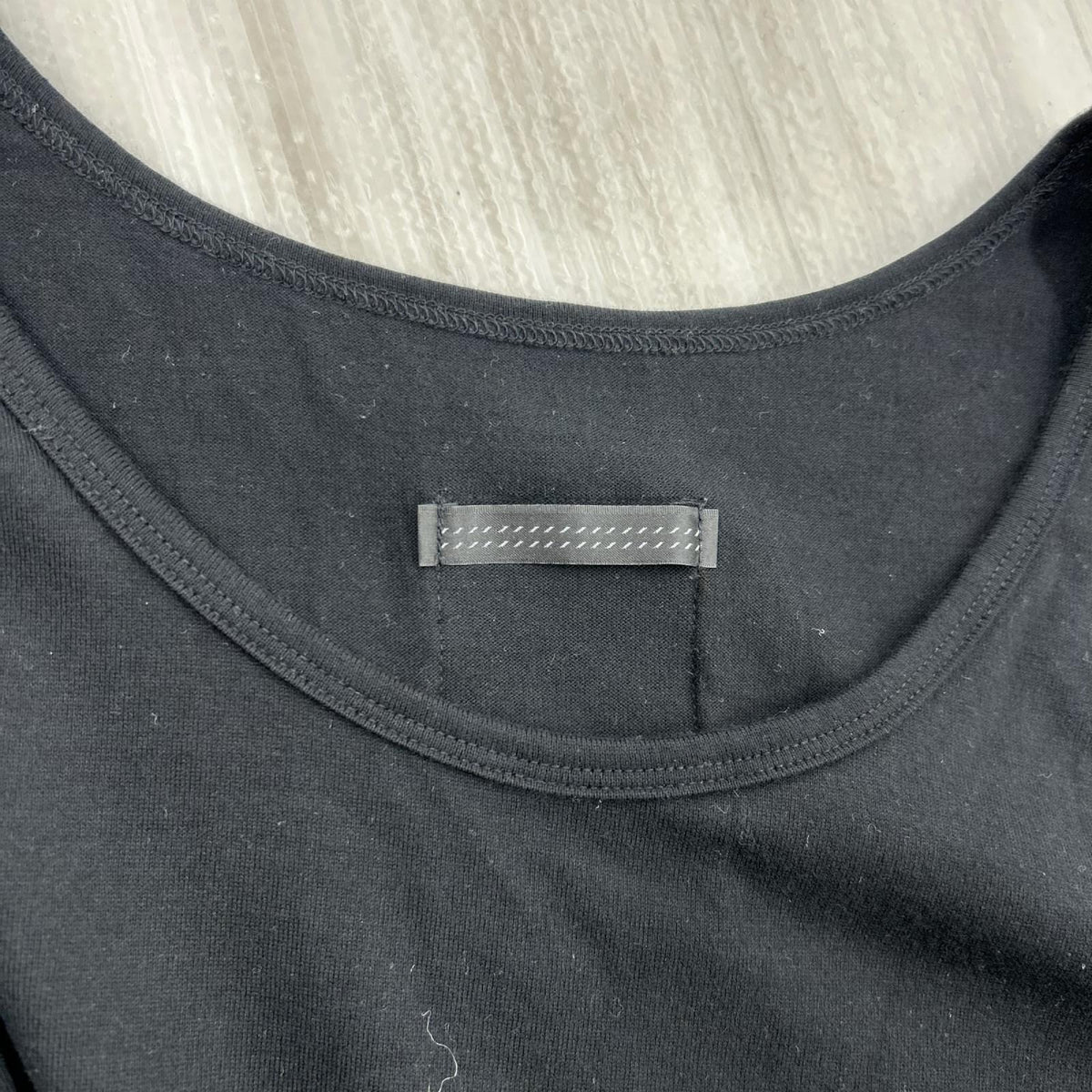 タンクトップ BISHOOL ロング タンクトップ  黒 フリー ブラック