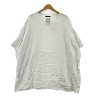 半袖Ｔシャツ リネン 白 フリー ホワイト