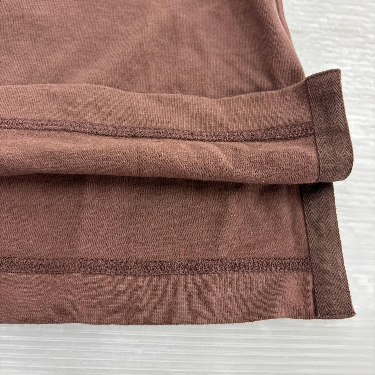 半袖Ｔシャツ WORN LIGHT COTTON JERSEY 2 ブラウン