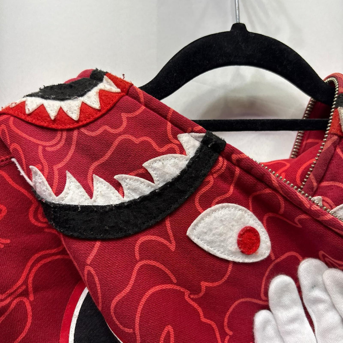 パーカー 30th Anniversary Shark Hoodie 赤 （M） M