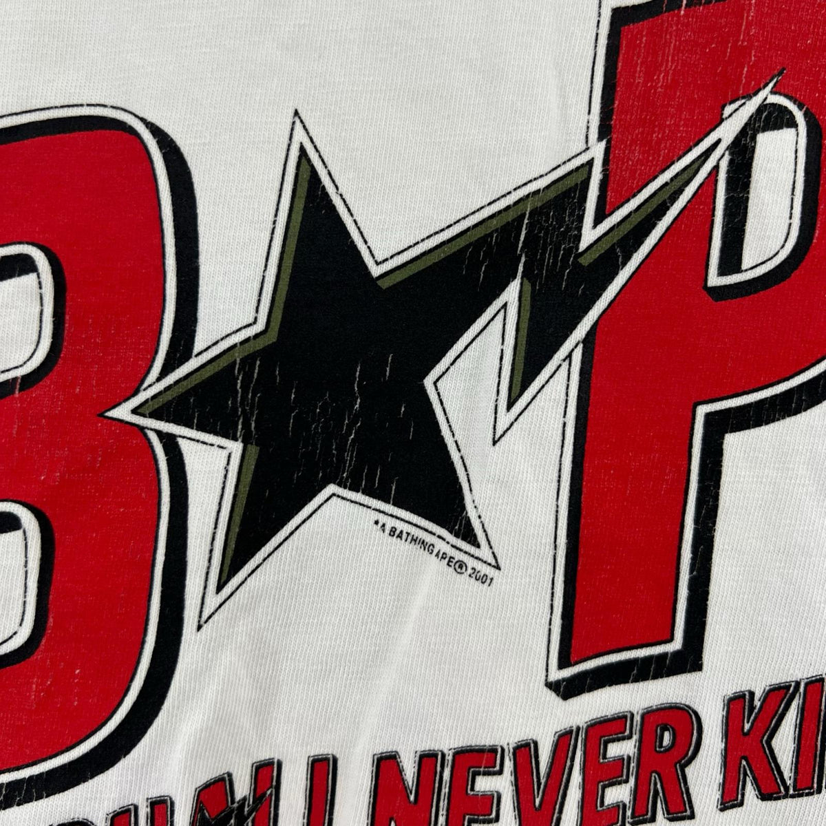 半袖Ｔシャツ BAPE STER (L) ホワイト L ホワイト