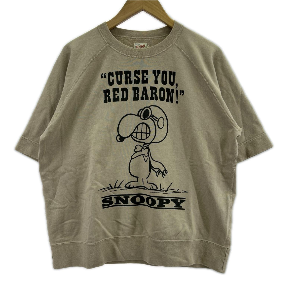 半袖Ｔシャツ McHill SNOOPY 40 ベージュ