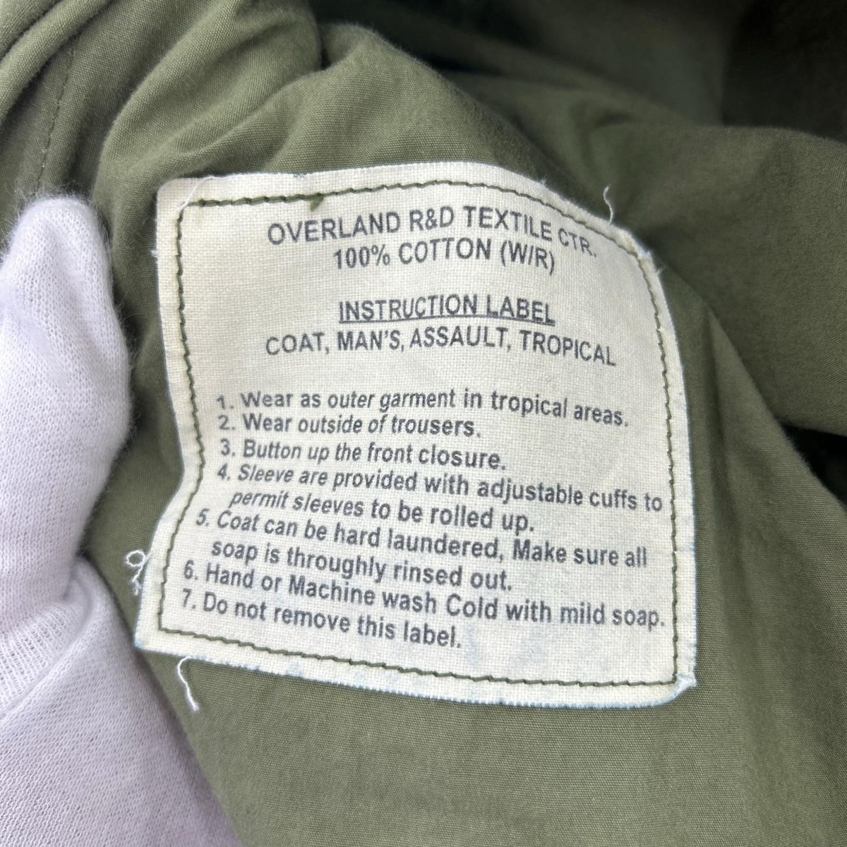 ミリタリージャケット Southernmost Bush Jacket M カーキ
