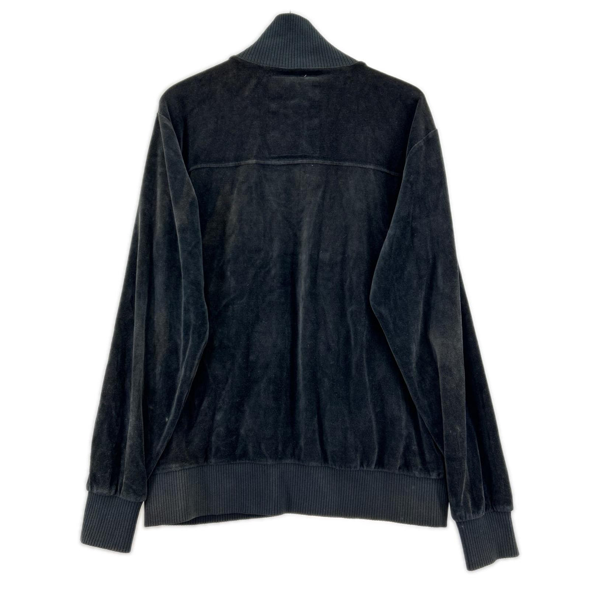 ジャケット 90-00s BUNDESWEAR Velvet Track Jacket L ブラック