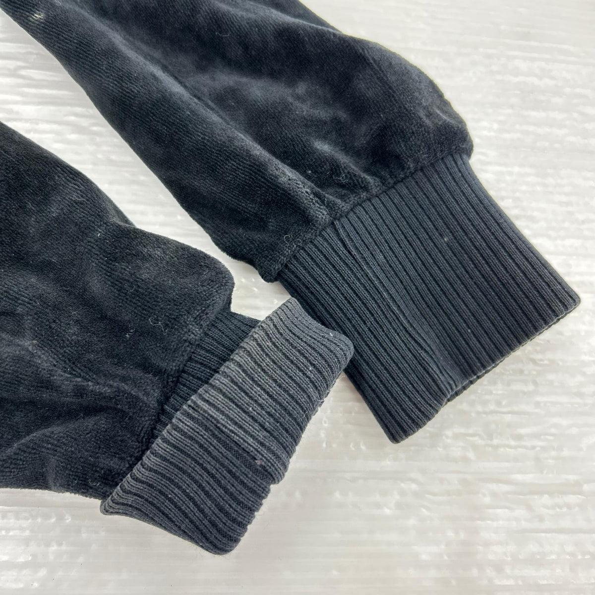 ジャケット 90-00s BUNDESWEAR Velvet Track Jacket L ブラック