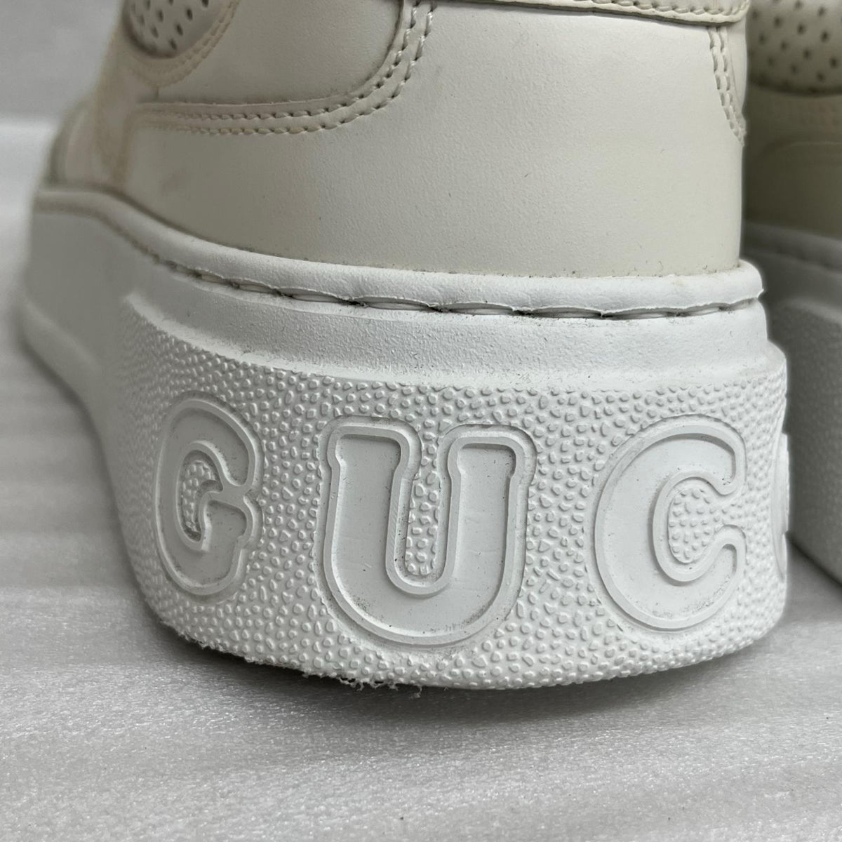 GUCCI/GGエンボス/チャンキーソールスニーカー/サイズ8/669582
