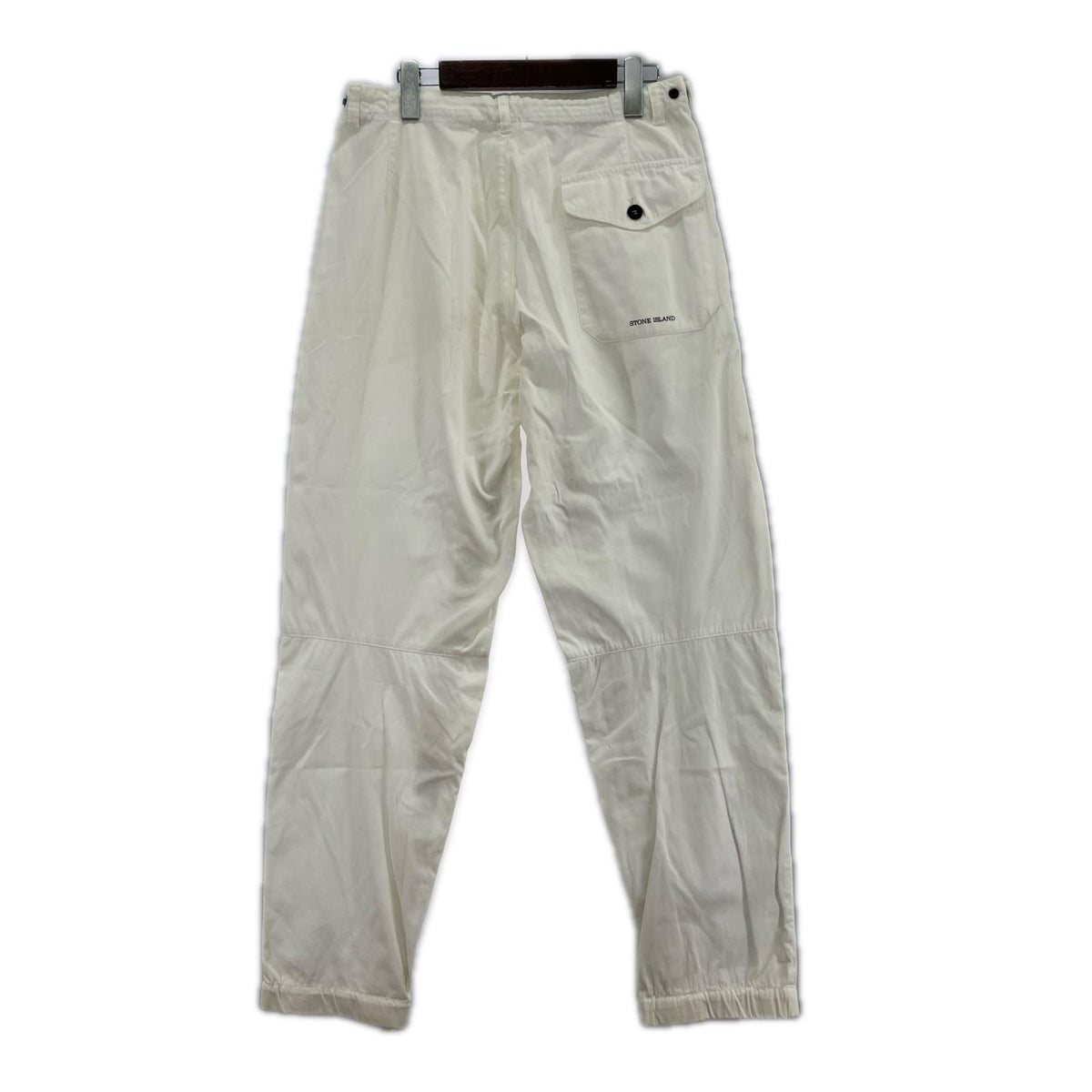 パンツ STONE ISLAND 00s~ ﾊﾟﾗｼｭｰﾄﾊﾟﾝﾂ 48 ホワイト