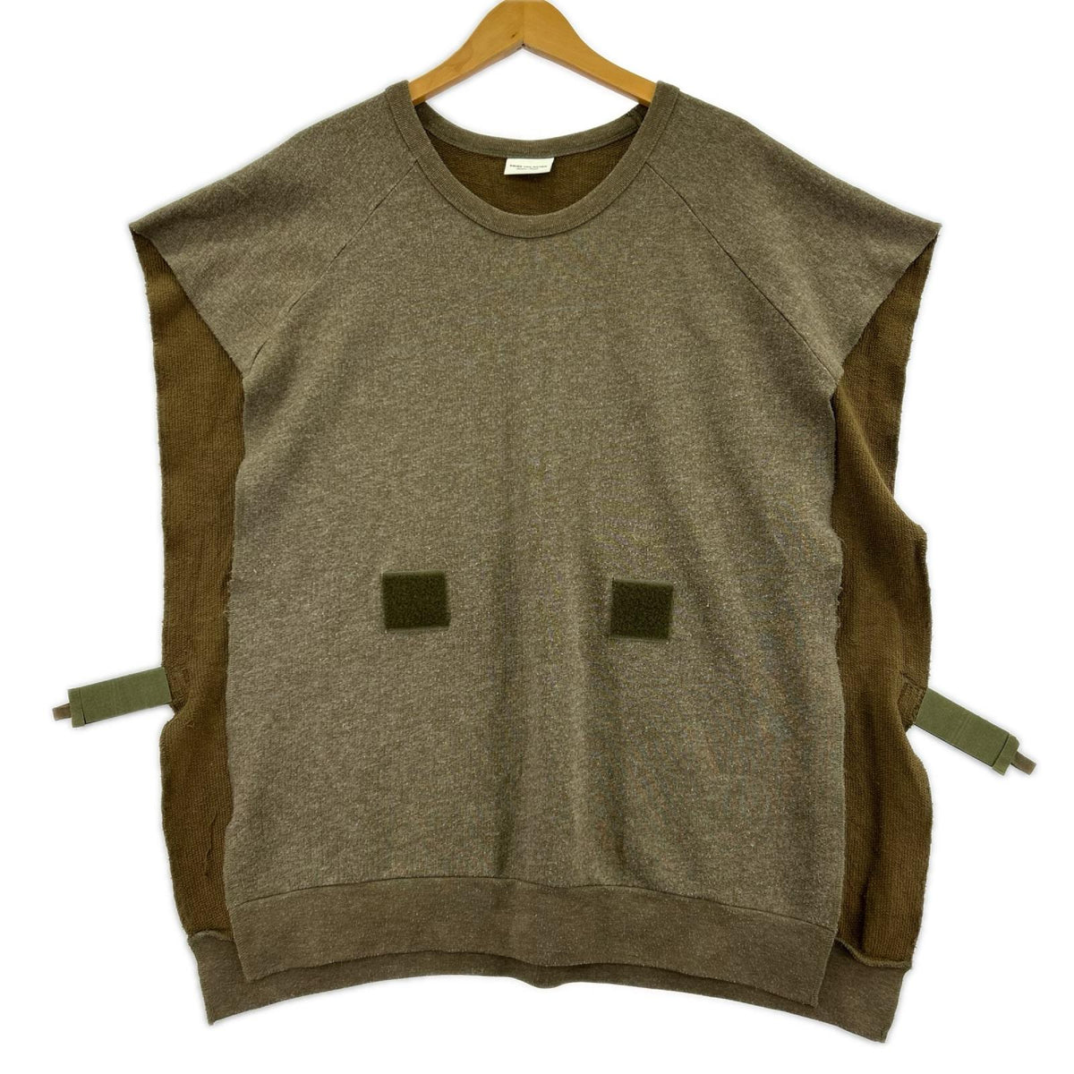 その他トップス DRIES VAN NOTEN ｻｲﾄﾞｽﾘｯﾄ ﾌﾟﾙｵｰﾊﾞｰﾍﾞｽﾄ