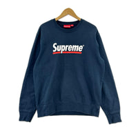 スウェット 20ss Underline Crewneck M ネイビー