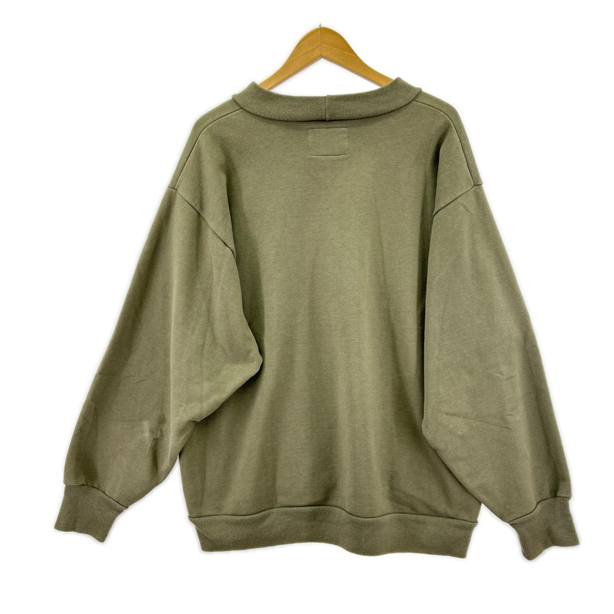 スウェット 20AW COLLEGE MOCK NECK COPO 2 グリーン