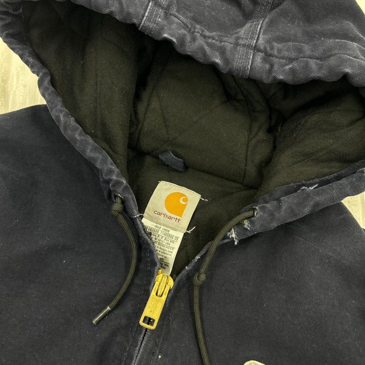 ジャケット ダック地 アクティブジャケット ネイビー