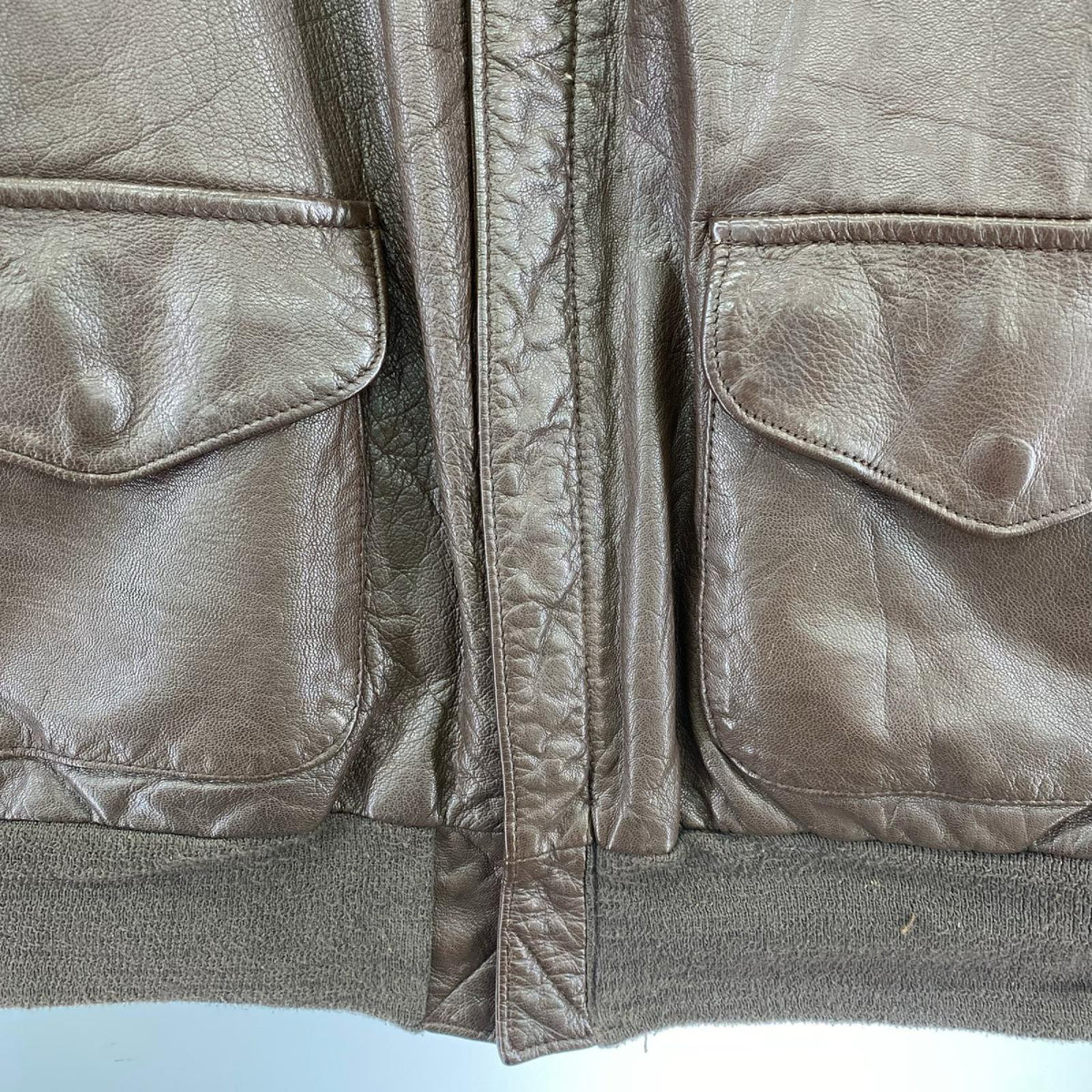 ジャケット COOPER A-2 USA製 茶（44） ブラウン