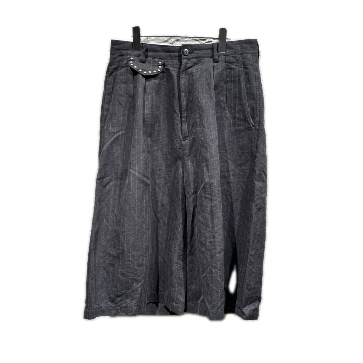 パンツ linen herringbone boogieday gauchopants3