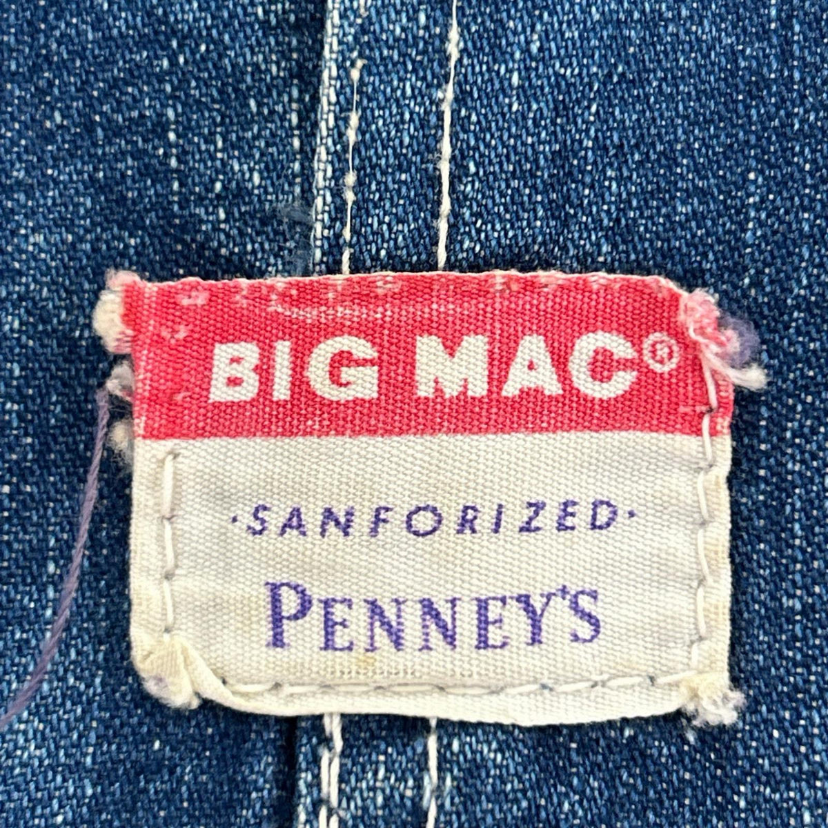 オーバーオール 50ｓ BIGMAC ブルー
