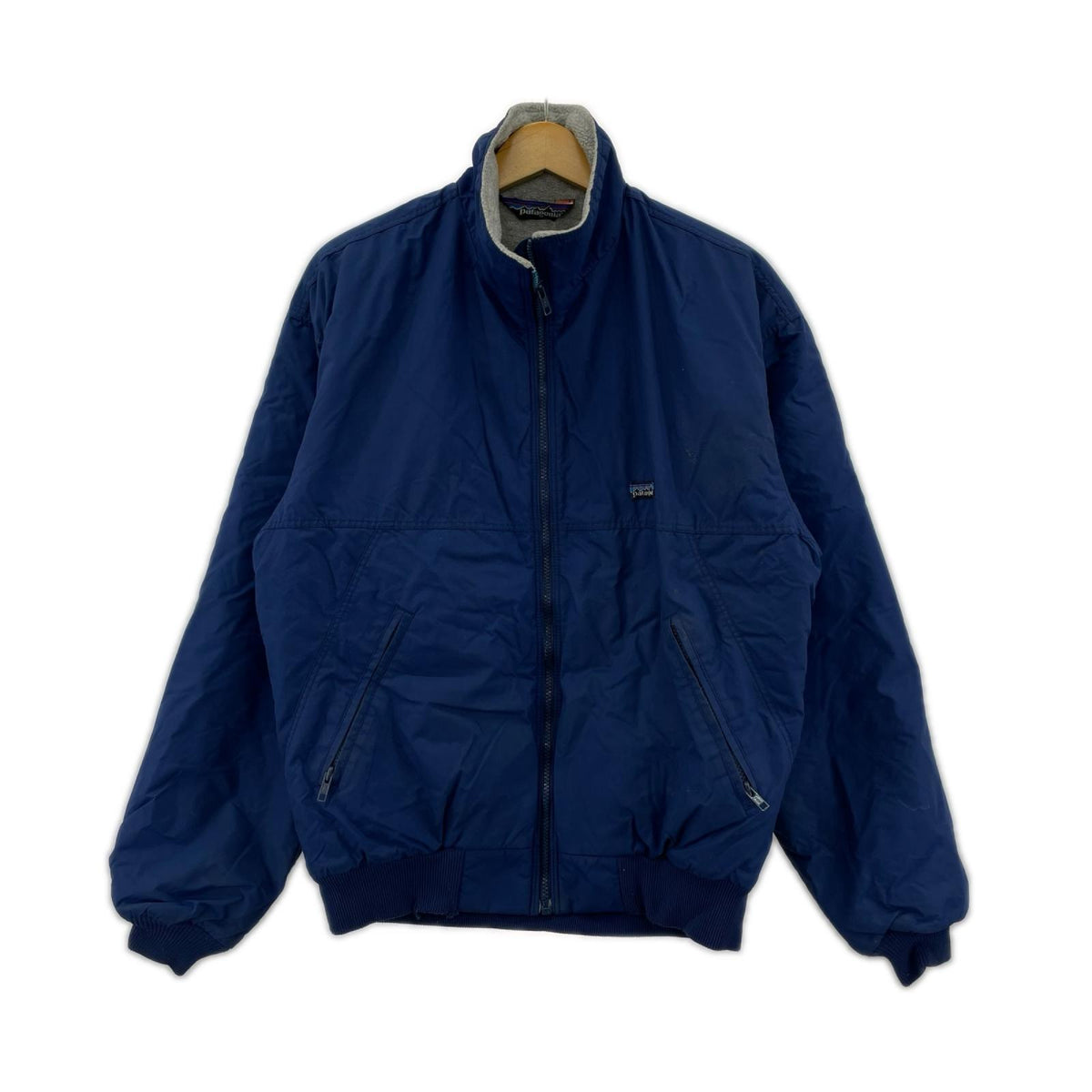 ジャケット 80-90s USA製 シェルドシンチラ M NVY M ブルー