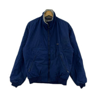 ジャケット 80-90s USA製 シェルドシンチラ M NVY M ブルー