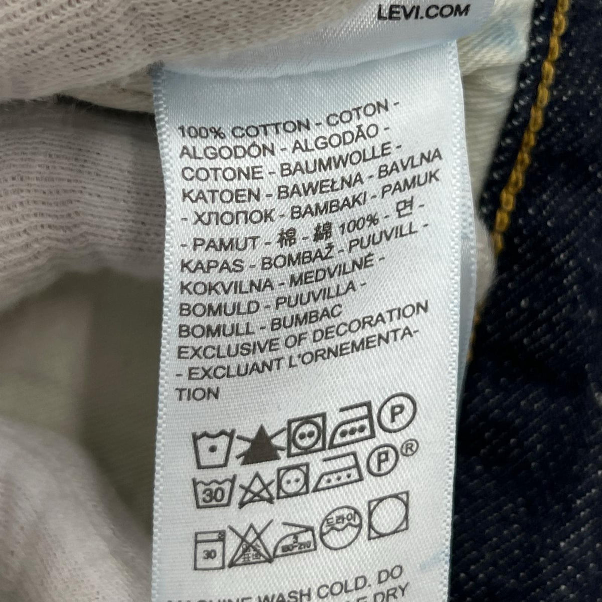 デニムパンツ 54年復刻 LVC 501ZXX　31 31 ネイビー