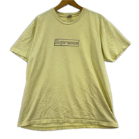 半袖Ｔシャツ KAWS Chalk Logo Tee YEL (M) M