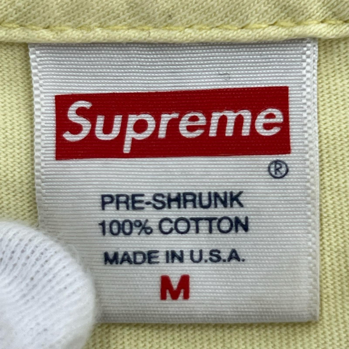 半袖Ｔシャツ KAWS Chalk Logo Tee YEL (M) M