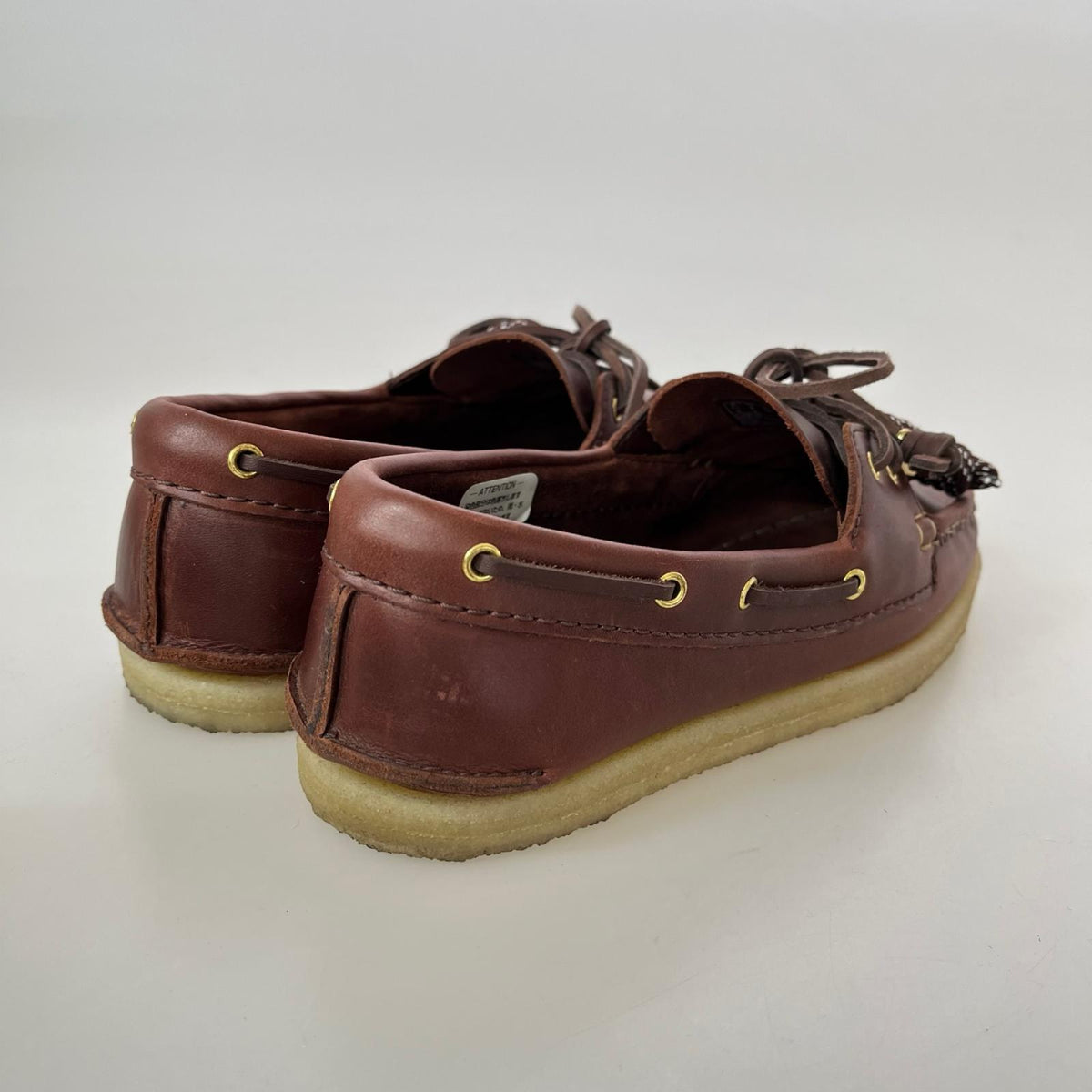 ローファー ×MOUSSY clarks godney boat ブラウン