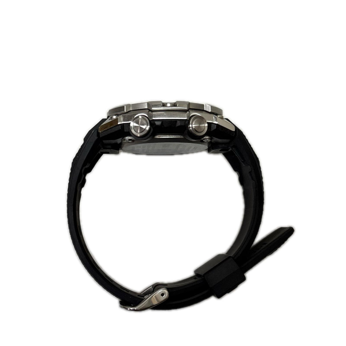 腕時計 G-STEELﾒﾀﾙｹｰｽ ｳﾚﾀﾝﾊﾞﾝﾄﾞ ブラック