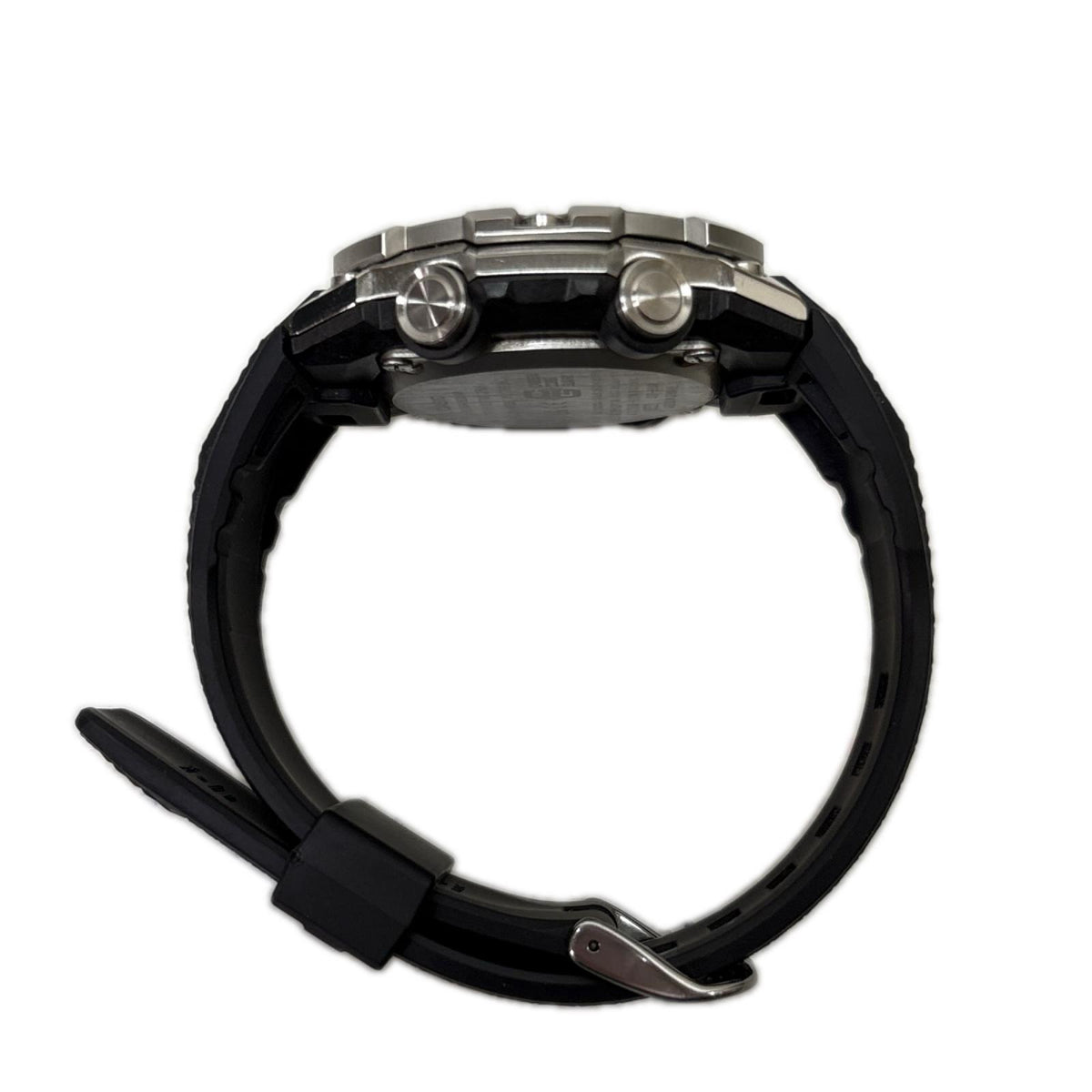 腕時計 G-STEELﾒﾀﾙｹｰｽ ｳﾚﾀﾝﾊﾞﾝﾄﾞ ブラック