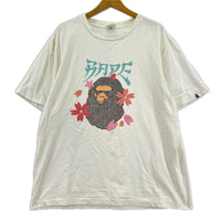 半袖Ｔシャツ 19SS  Sakura Ape Head Tee XL WHT ホワイト