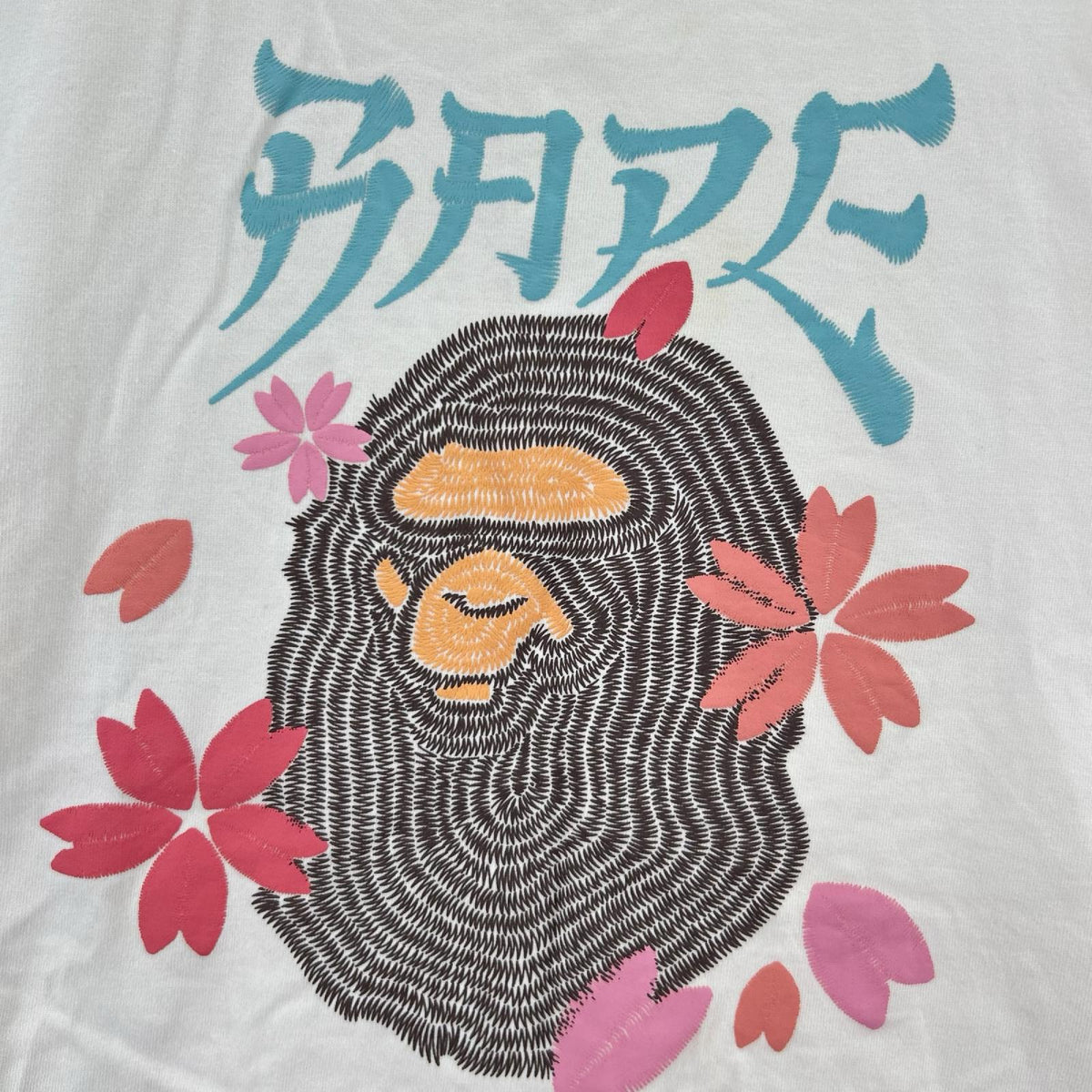 半袖Ｔシャツ 19SS  Sakura Ape Head Tee XL WHT ホワイト