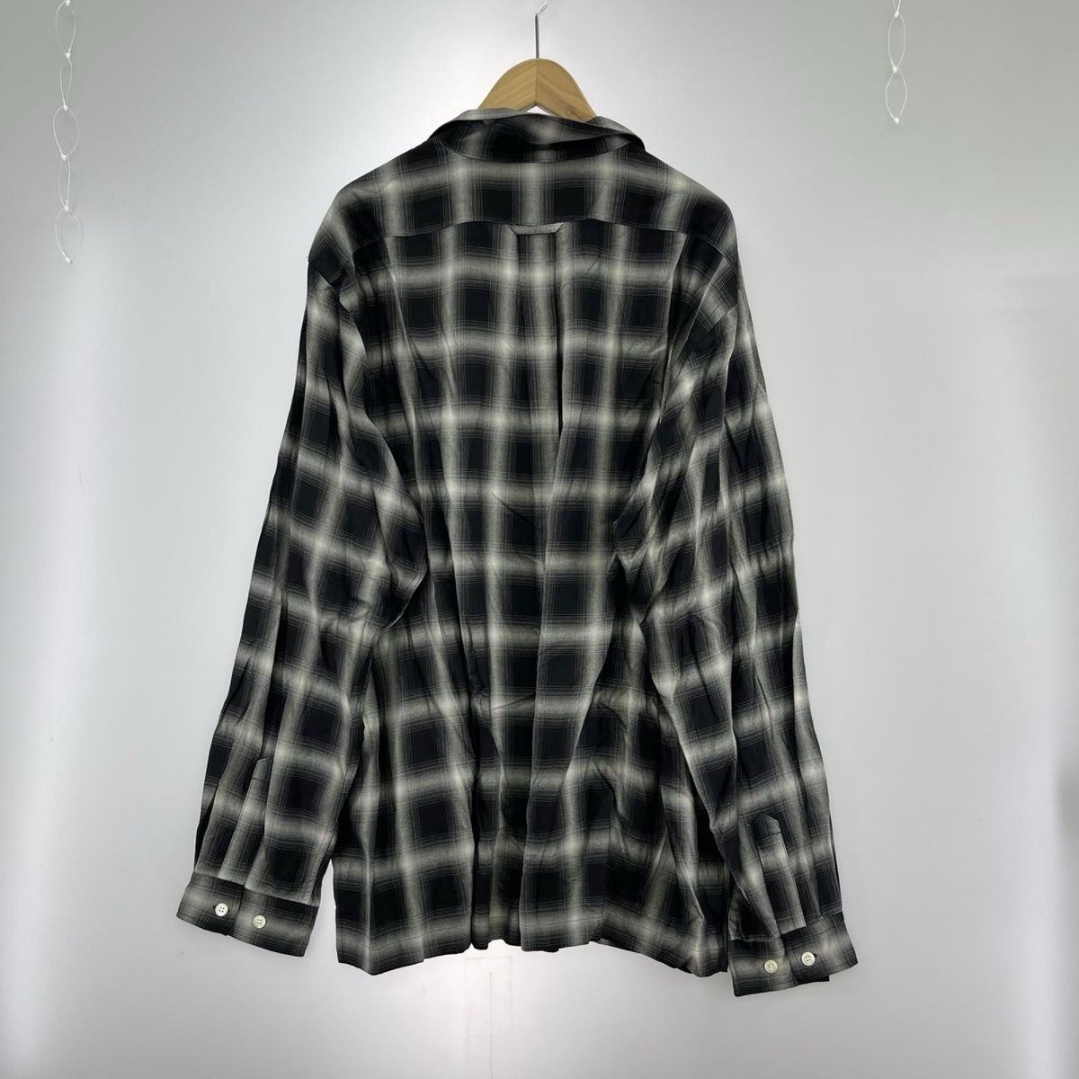 長袖シャツ COTTON PAN ﾚｰﾖﾝｵﾝﾌﾞﾚﾁｪｯｸｼｬﾂ 3 黒 3
