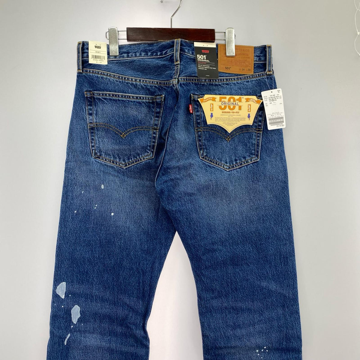 デニムパンツ JOURNAL STANDARD 別注 501 BIGE 34 ネイビー