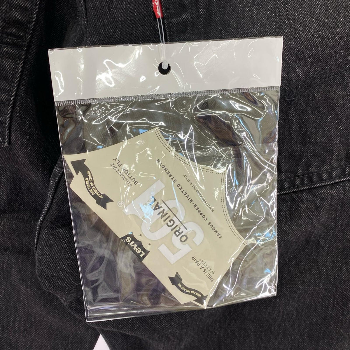 デニムパンツ JOURNAL STANDARD 別注 501 BIGE ブラックデニム 34 ブラック