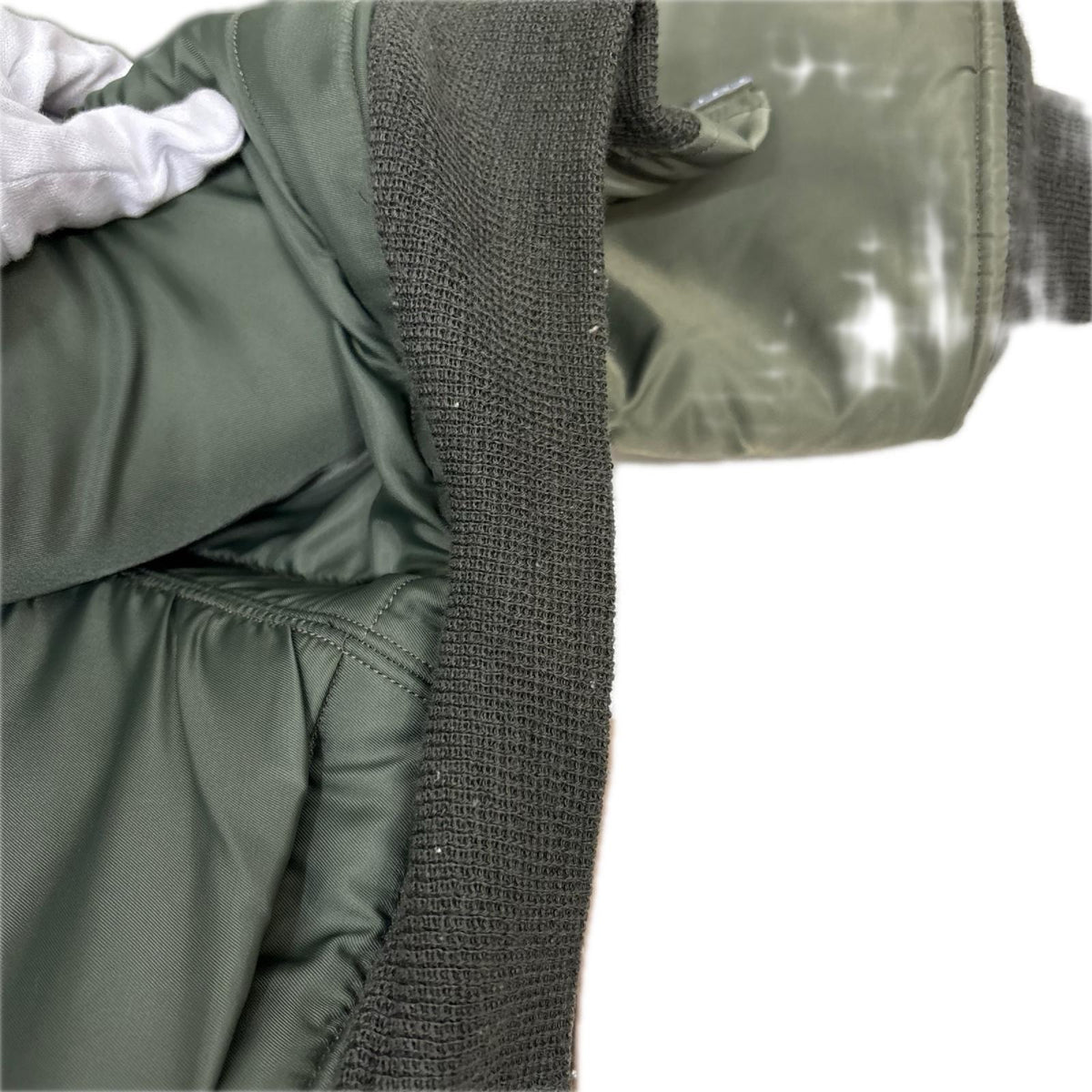 ジャケット LION UNIFORM INC MA-1（XS） SS カーキ