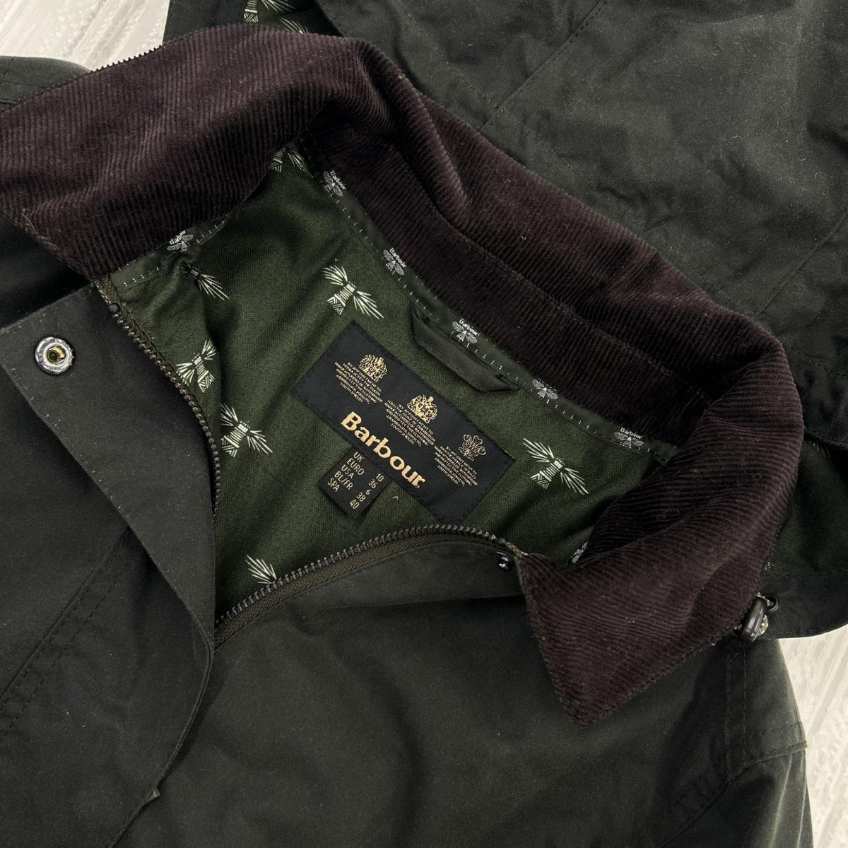ジャケット OYSTER WAX JACKET カーキ