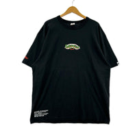 半袖Ｔシャツ ロッドマン シャークマウス 黒 ブラック