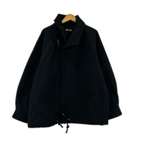ジャケット 1007AWCOAT02 DUFFLE SMOCKS COAT 黒 L L ブラック