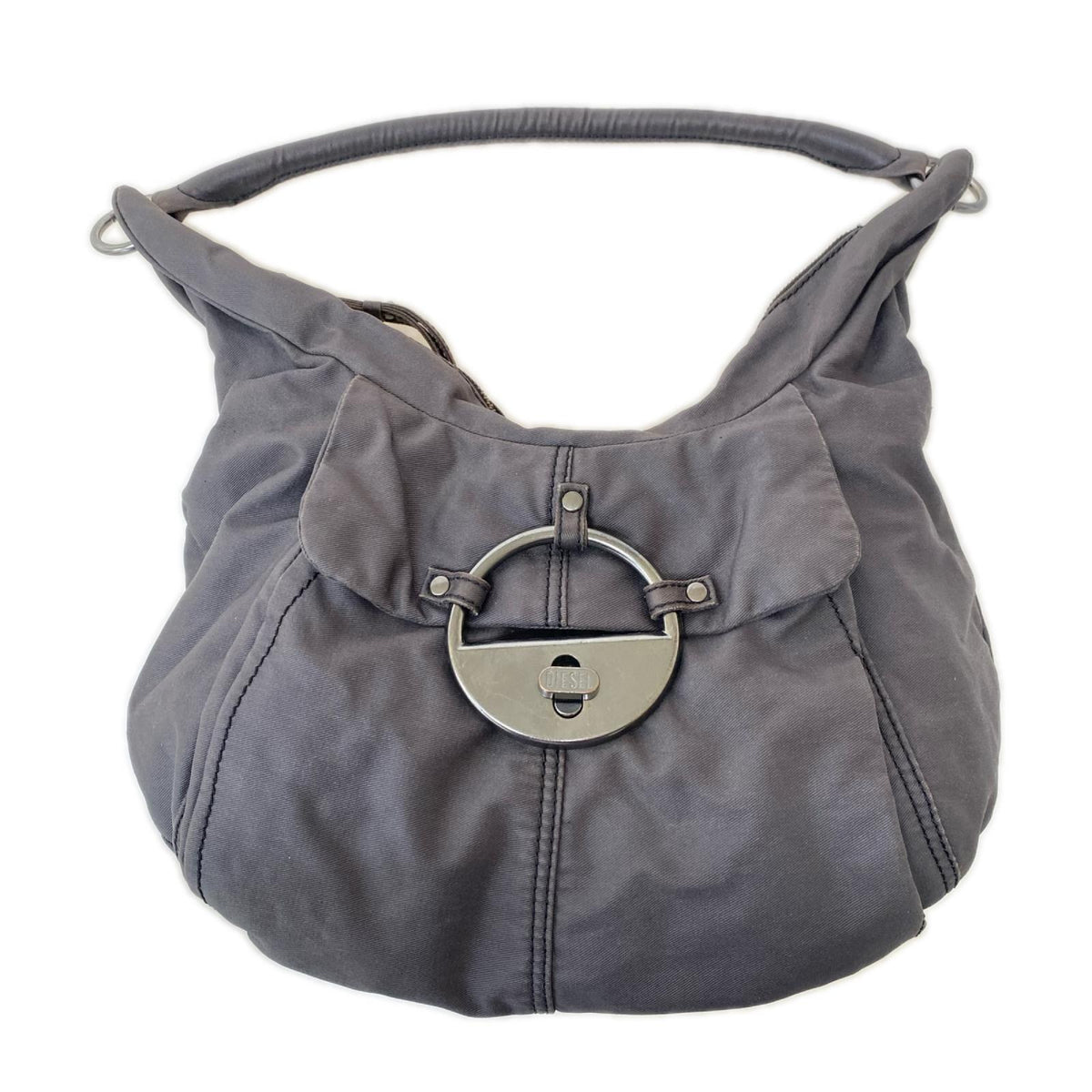 ハンドバッグ 00s Y2K Archive Hobo Bag グレー