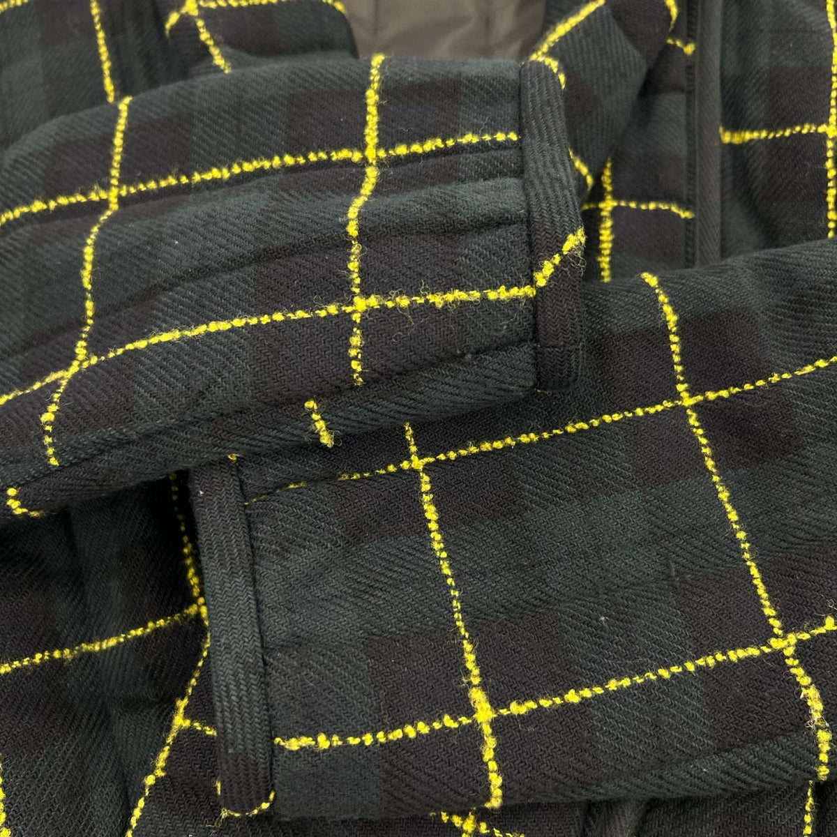 ジャケット 17AW ﾁｪｯｸｼﾞｬｹｯﾄ ｳｰﾙ 濃緑 (M1)