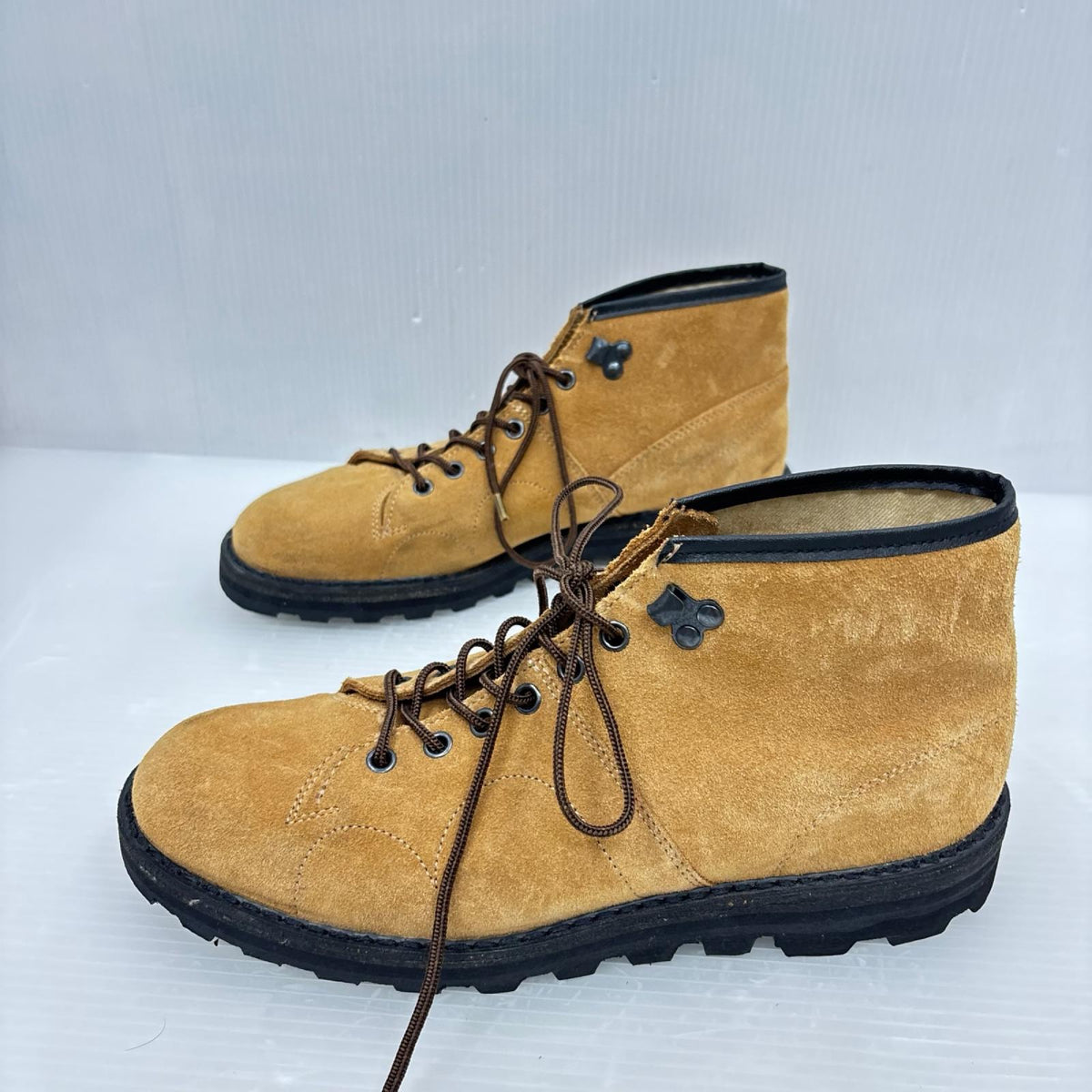 ブーツ CZECHOSLOVAKIA MILITARY BOOTS ﾓﾝｷｰﾌﾞｰﾂ 茶 25.5cm (US7 1/2 UK7 EU41)