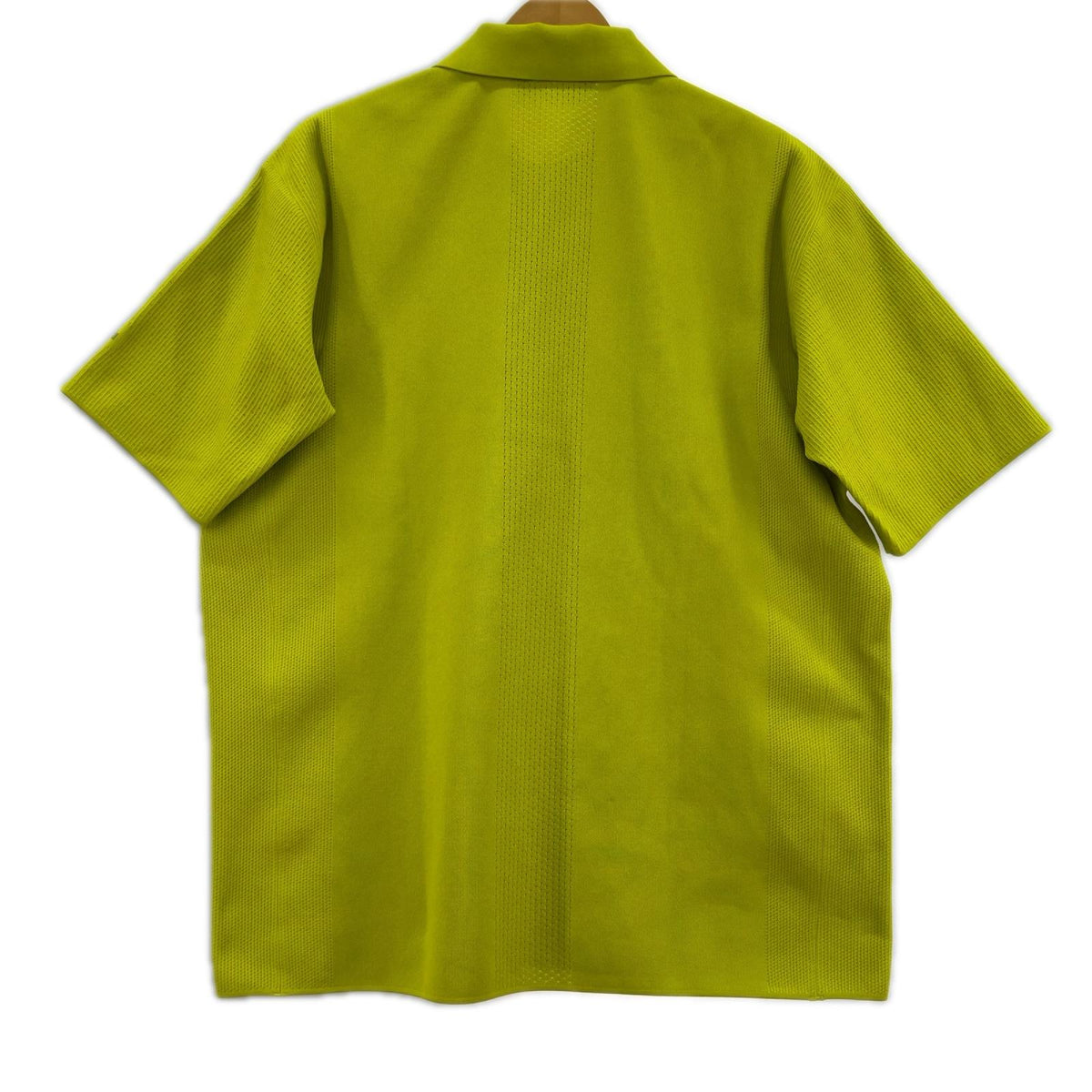 ポロシャツ ALLTERRAIN ﾌｭｰｼﾞｮﾝﾆｯﾄ S/Sﾎﾟﾛ 黄緑 M