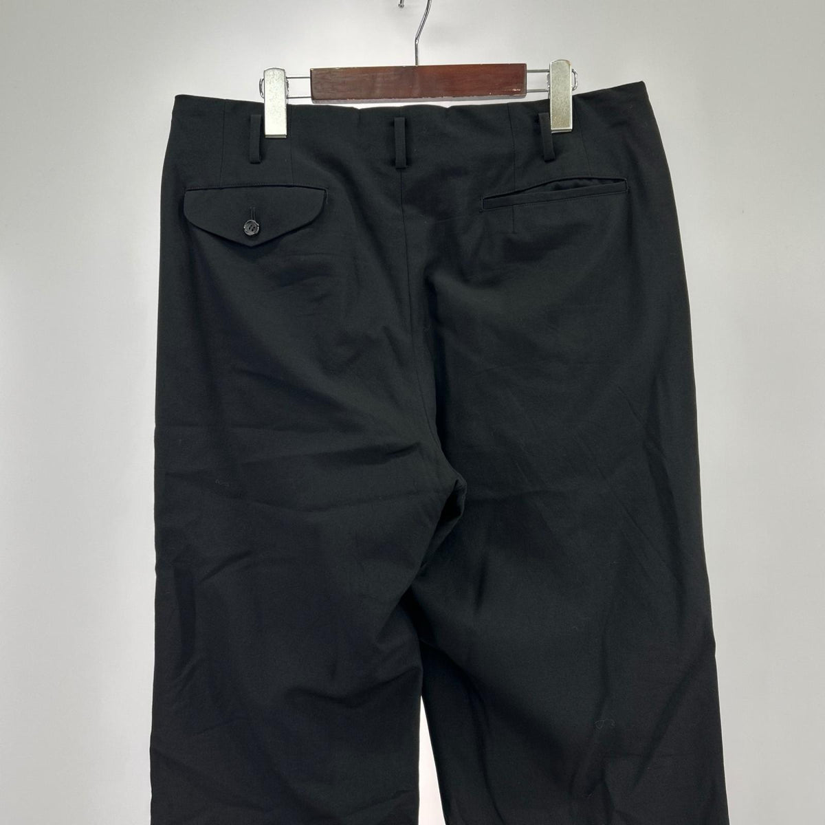 パンツ COMME des GARCONSHOMME PLUS 20AW ｳｰﾙｽﾗｯｸｽ PG-P043 黒（XL） ブラック