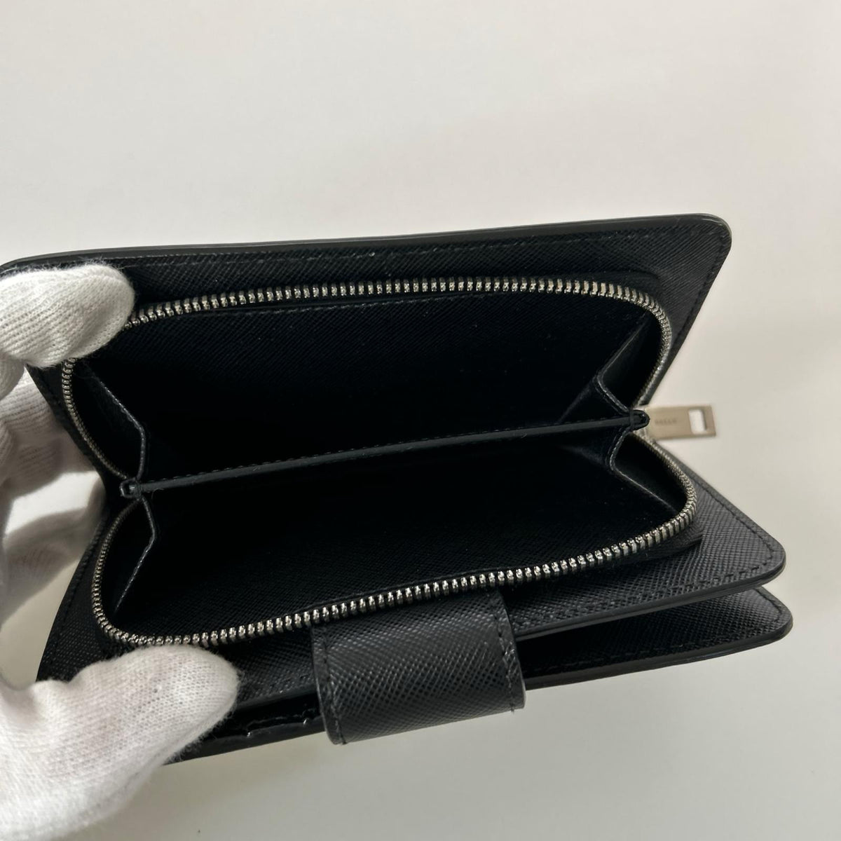 コンパクトウォレット BALLY 二つ折り財布 黒