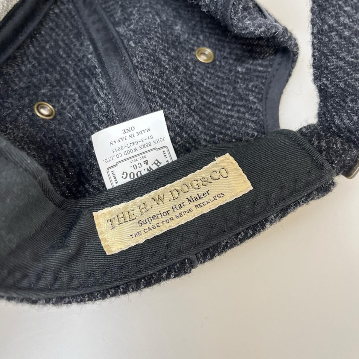 キャップ THE H.W. DOG＆CO CLASSIC CAP ブラック