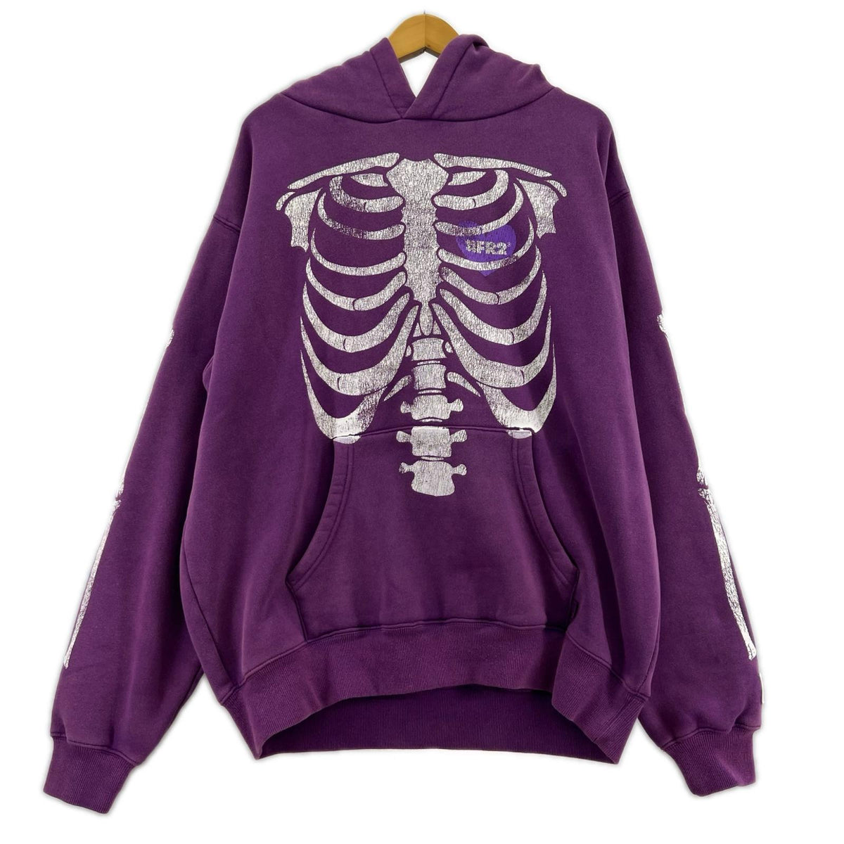 パーカー Frost Wash BONE Hoodie (L) L パープル